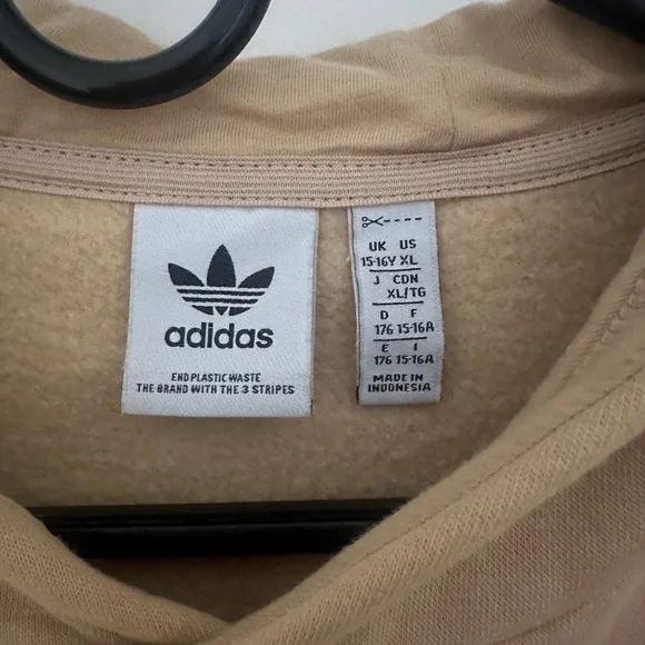 Adidas Beige Hoodie - Picture 4 of 5